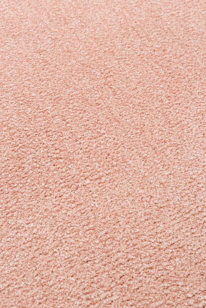 Zen Amorf 02 Pembe Özel Şekilli Kesim Yumuşak Tuşeli Sıkı Dokuma Makine Halısı